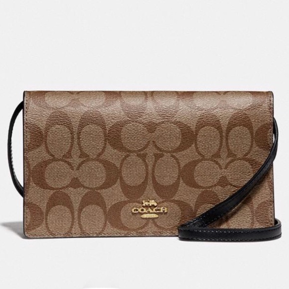 ❌Sold❌ NWT 🌻 Coach Hayden Foldover Crossbody Clutch 🌻 - Picture 2 of 4